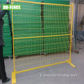 Recinzione temporanea rivestita in PVC